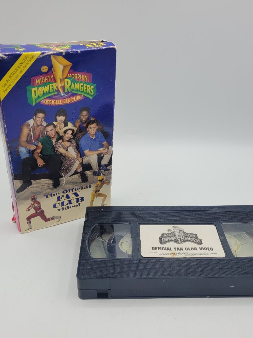 Mighty Morphin Power Rangers - The Official Fan Club Video! (VHS, 1994)t